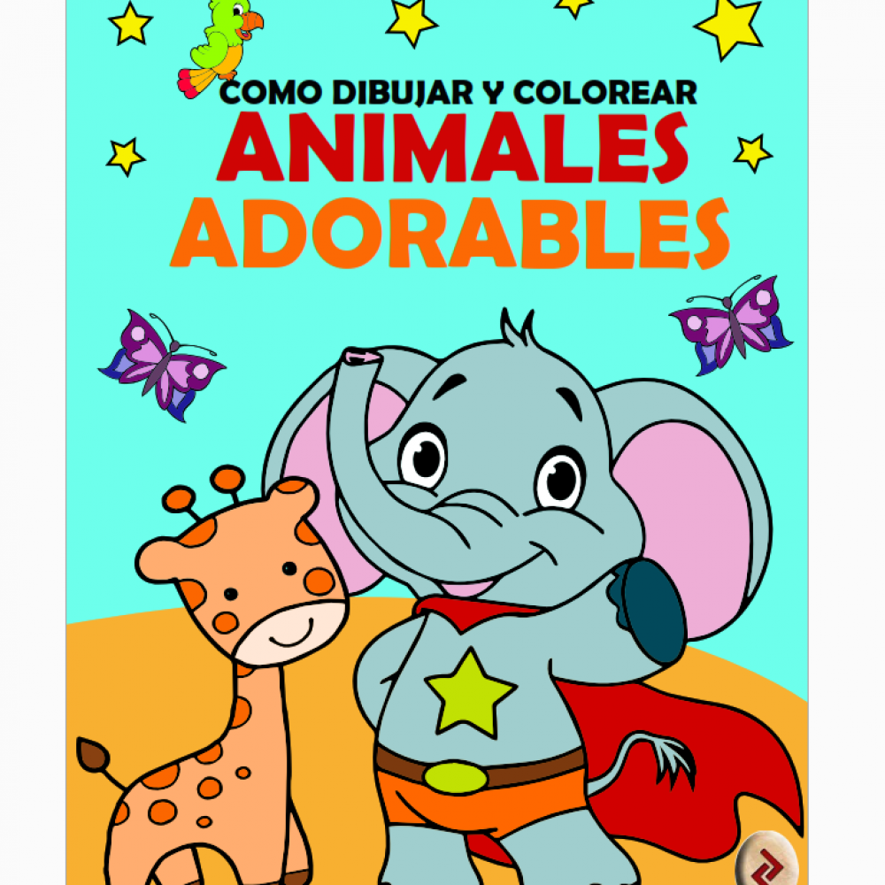 Como colorear y dibujar Animales Adorables